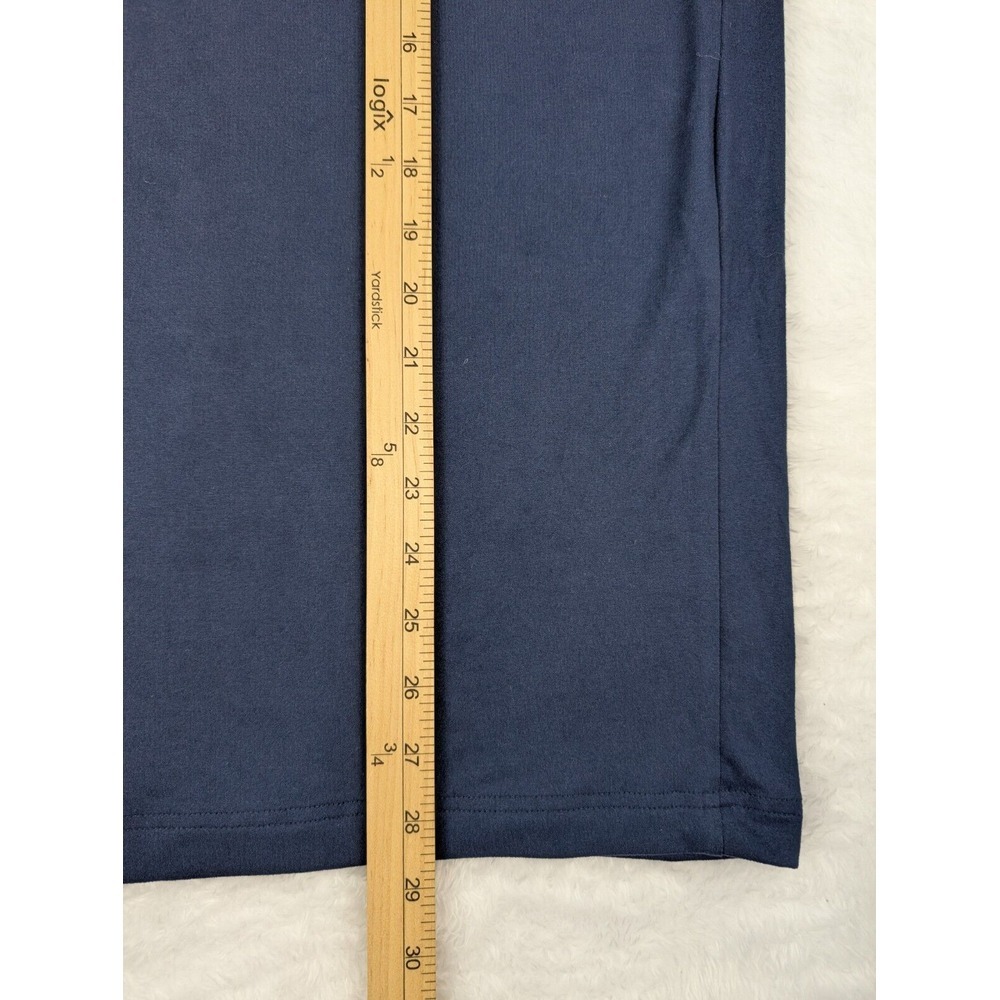 Auburn Tigers‎ 1/4 Zip Pullover Men's L Gray Blue Stretch Poly Blend Long Sleeve - Picture 5 of 7